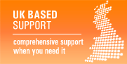 UK Based Support: Comprehensive support where you need it
